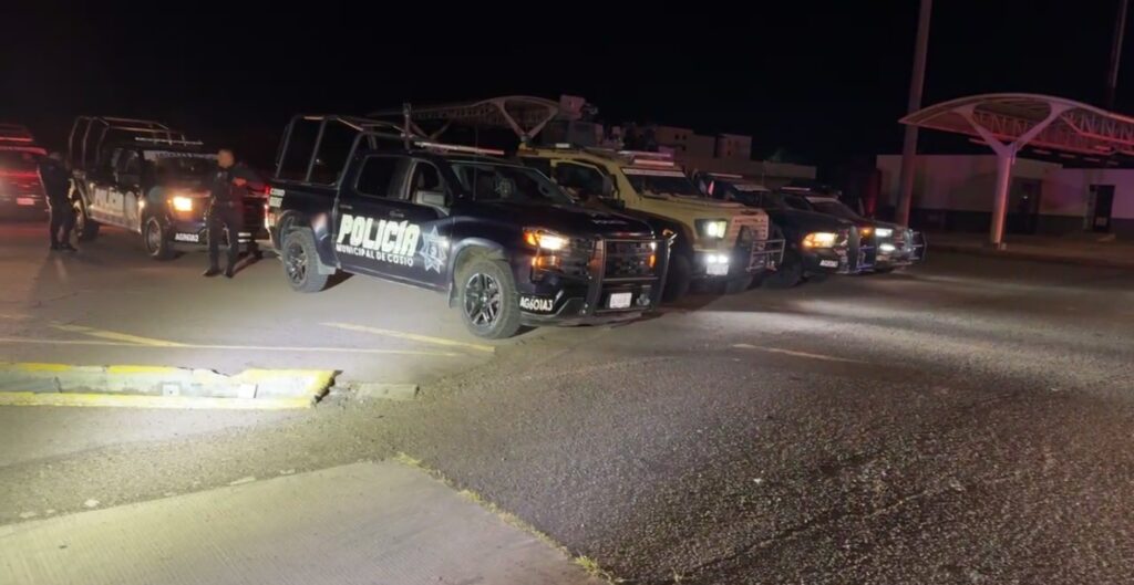 Policías estatales de Zacatecas persiguen y se enfrentan a balazos a delincuentes en los límites con Aguascalientes