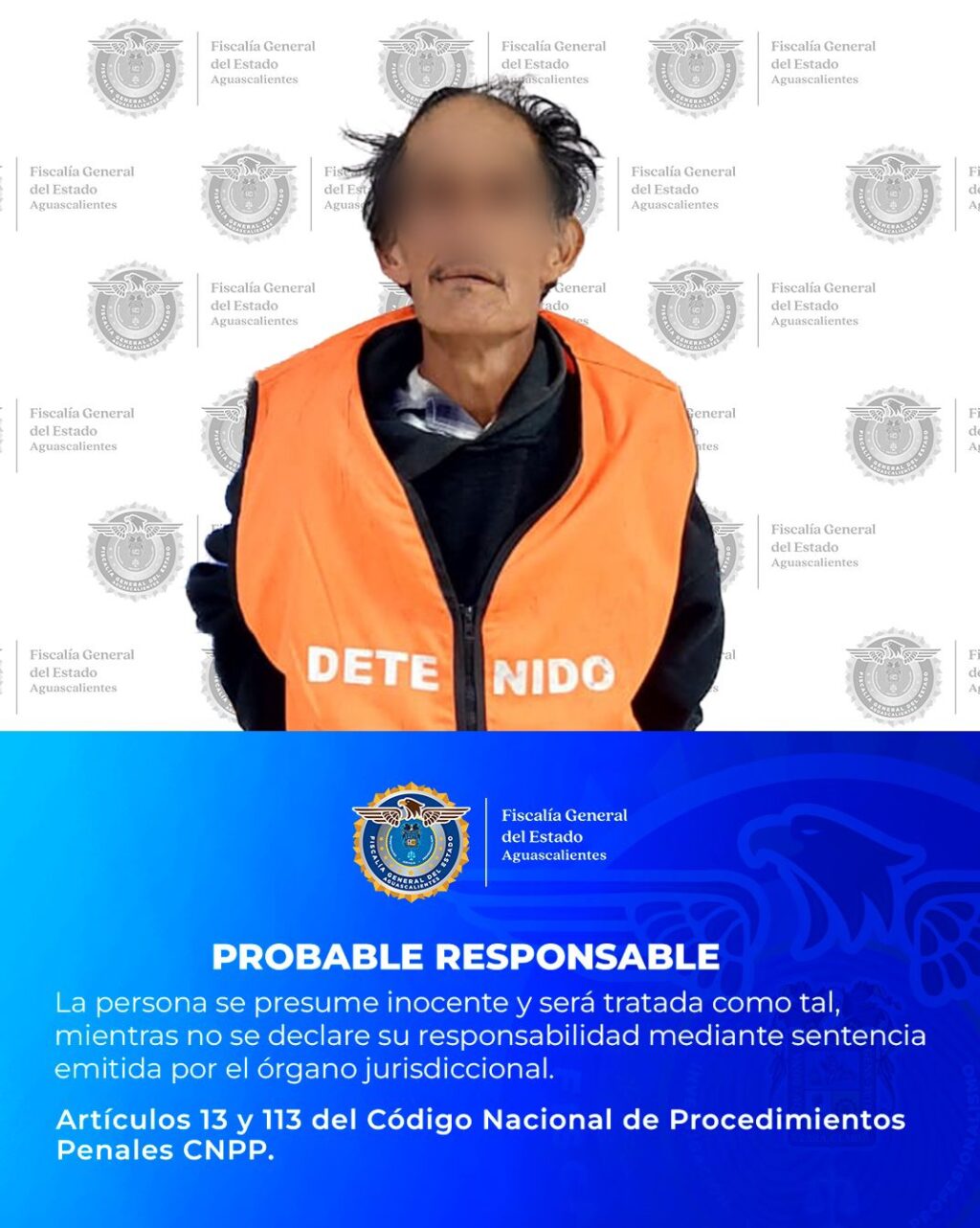 Inician proceso penal a sujeto que violentó sexualmente a dos víctimas en Aguascalientes