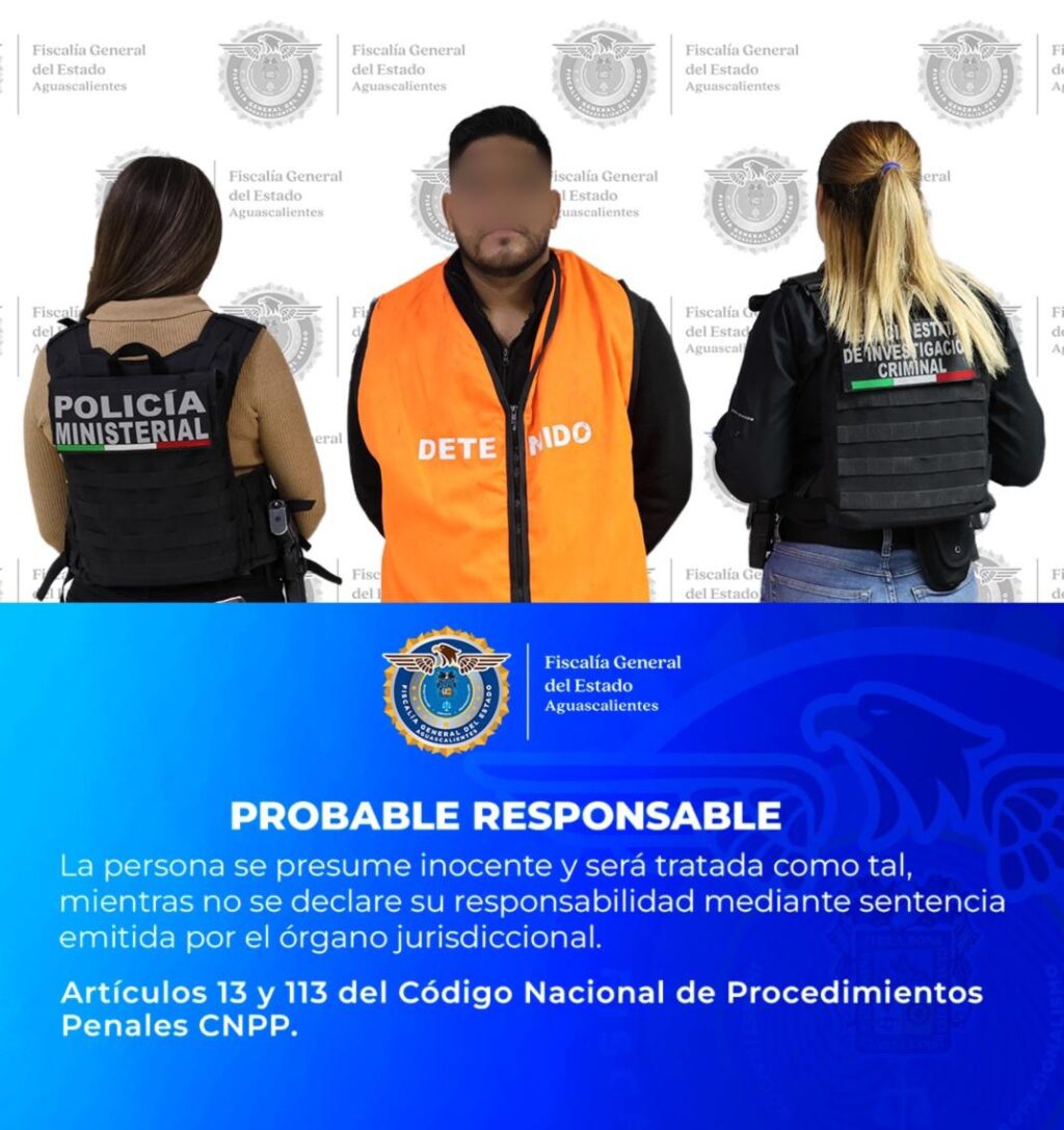 Capturan a presunto violador serial en Aguascalientes