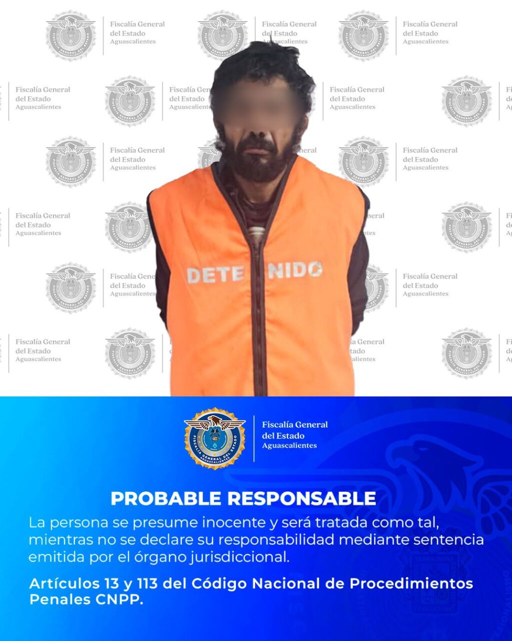 Sujeto enfrenta proceso penal por dos delitos de tipo sexual en Aguascalientes