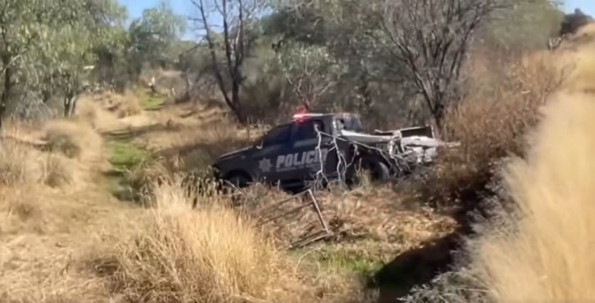 Director de la Policía Municipal de Asientos sufre volcadura y se encuentra grave