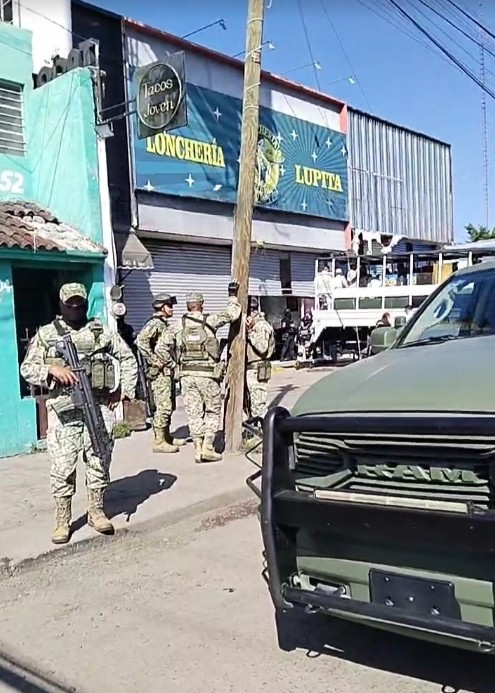 Cateo en la “Lonchería Lupita” en el Barrio de la Salud deja tres detenidos y máquinas traga monedas aseguradas