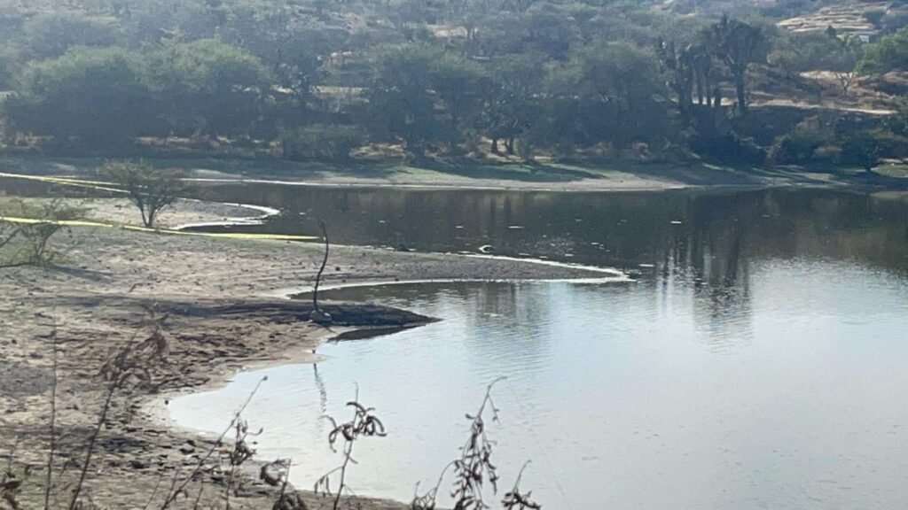 Hombre muere ahogado en la presa Las Cabras en Calvillo y lo encuentran varios días después