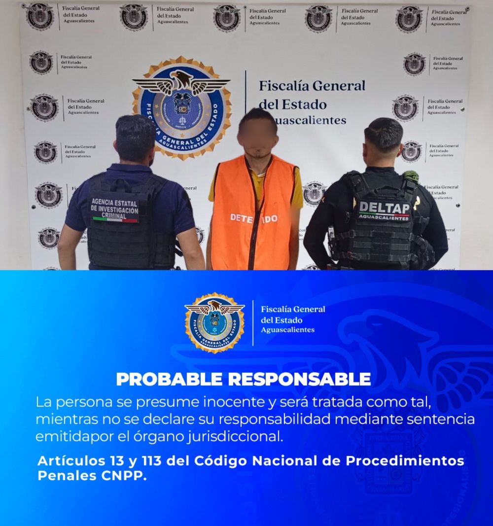 Delincuente que asaltó un negocio en la zona Centro a punta de pistola ya está en prisión