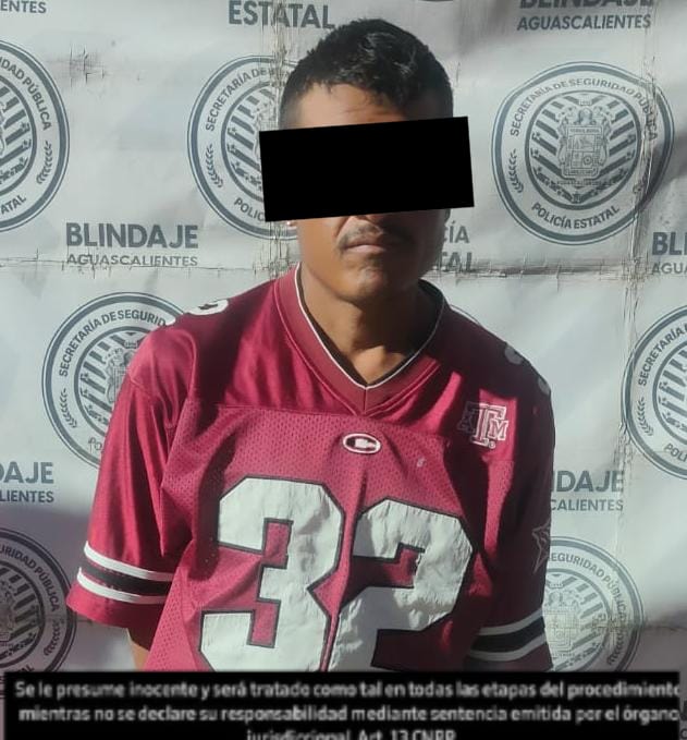 Capturan a delincuente por el robo de diésel de camiones urbanos en una terminal en Jesús María