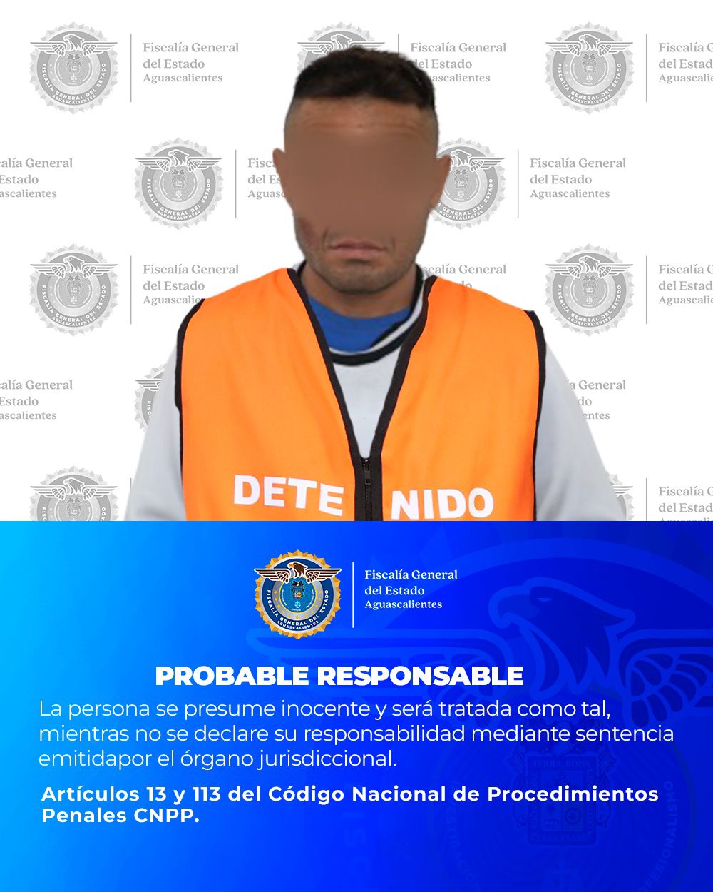 Sujeto que robó patrulla de la Policía Estatal y chocó contra dos autos particulares enfrenta proceso penal