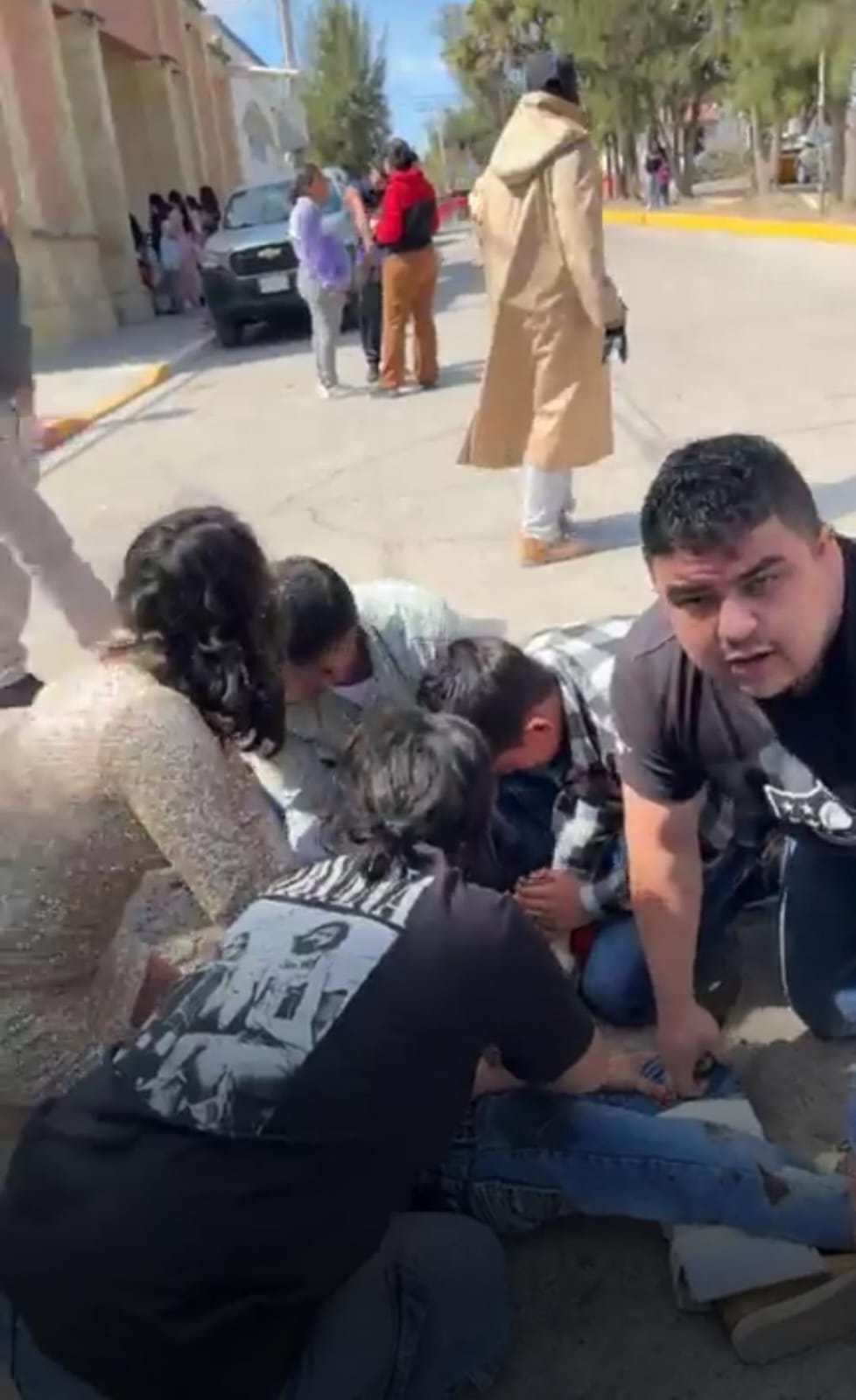 Niño de 7 años fue atropellado por un motociclista frente al templo de Salto de los Salado y está grave