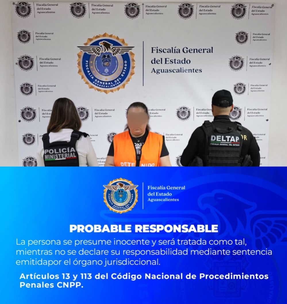 Mujer robó mercancía por más de 2 millones de pesos de una empresa en Aguascalientes y enfrenta juicio