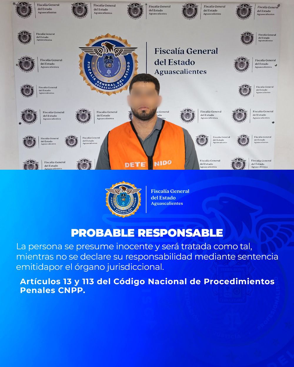 Proceso penal en prisión para sujeto dedicado a la venta de drogas en Pabellón de Arteaga