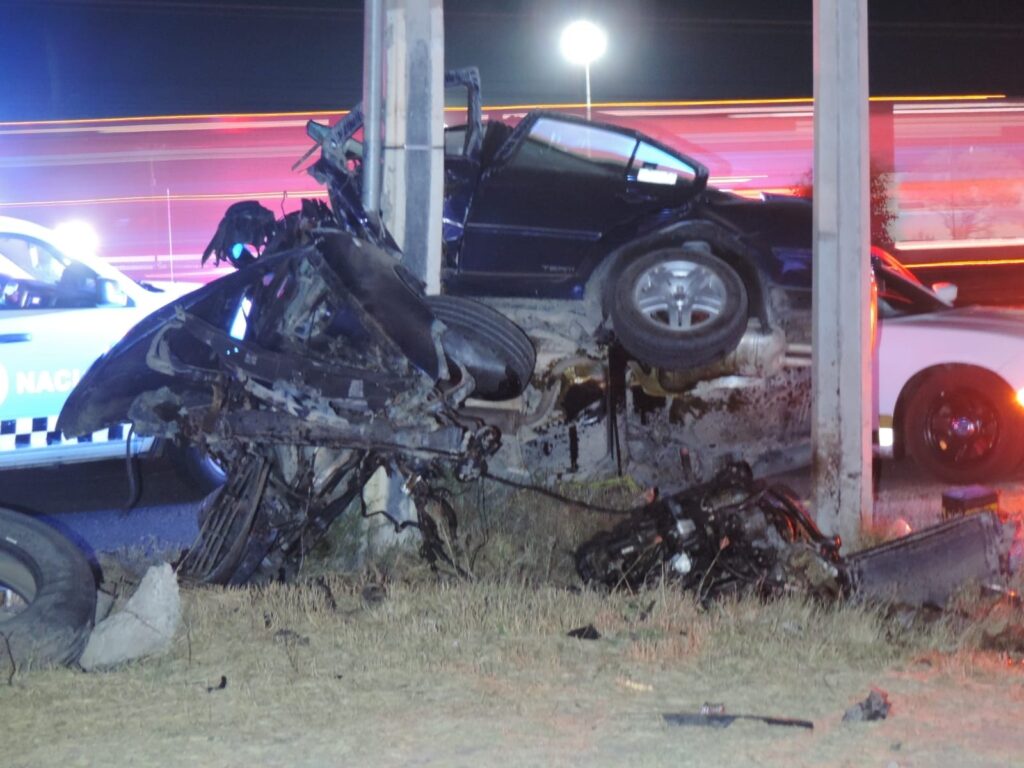 MUERE UN HOMBRE DE FORMA TRAGICA, AL IMPACTARSE CONTRA UN POSTE