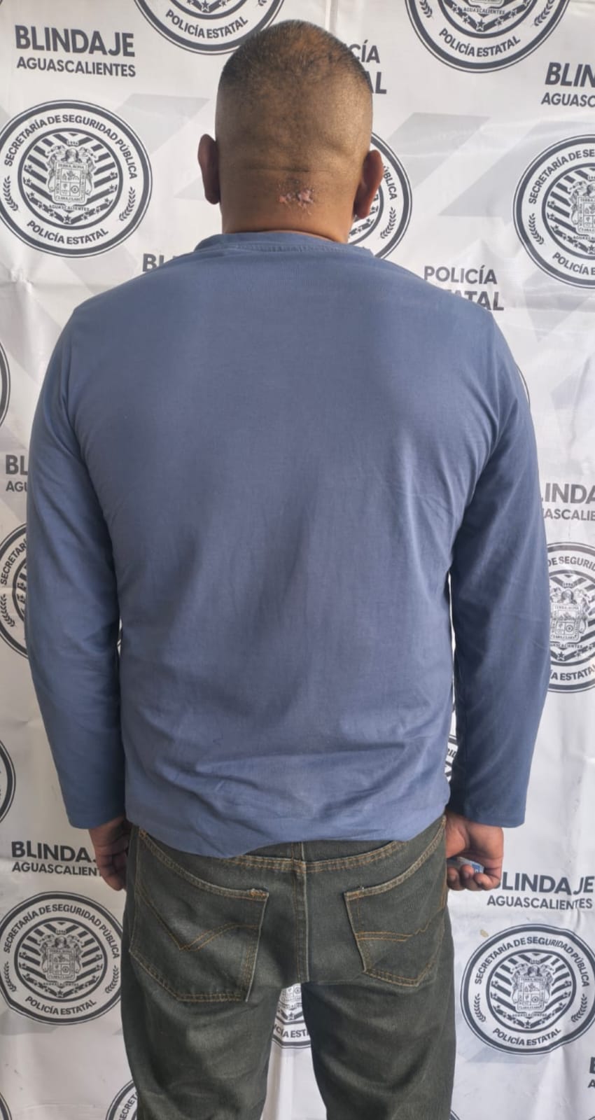 SUJETO ARMADO CON PISTOLA, FUE DETENIDO EN PABELLÓN DE ARTEAGA