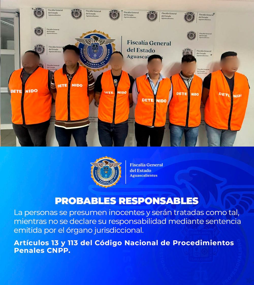 A prisión seis “chilangos” por extorsión agravada: cobraban derecho de piso en una obra en construcción